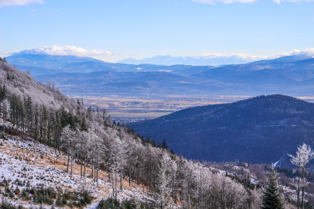 Prze-cu-do-wna panorama na Tatry!